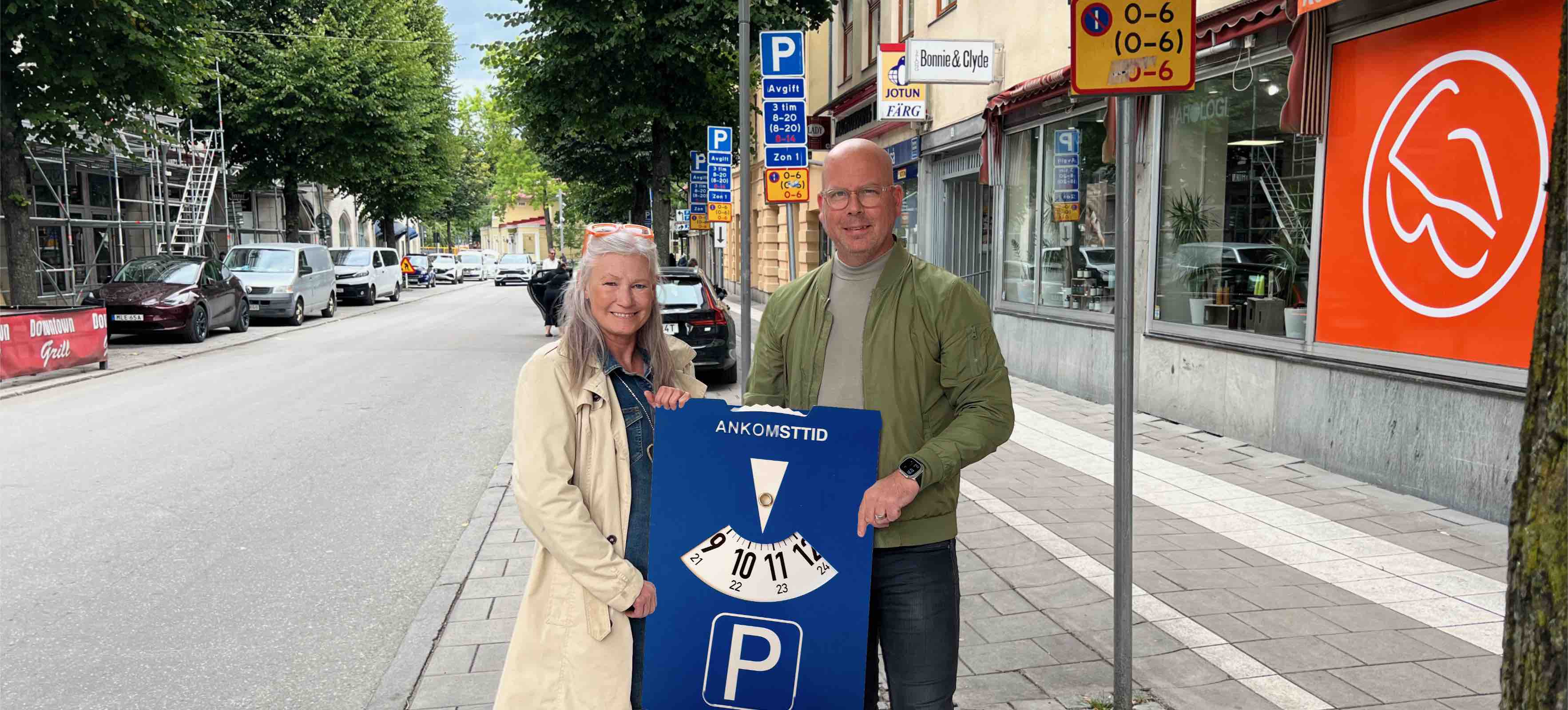 Parkera med P-skiva i Örebro