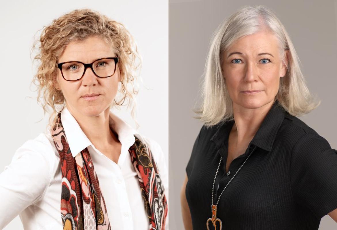 Johanna Reimfelt och Karolina Wallström