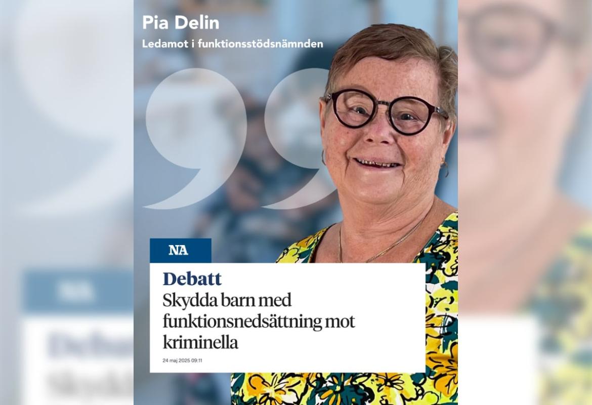 Pia Delin, Liberalerna Örebro kommun Ordförande Liberalerna Örebro kommun Ledamot Funktionsstödsnämnden