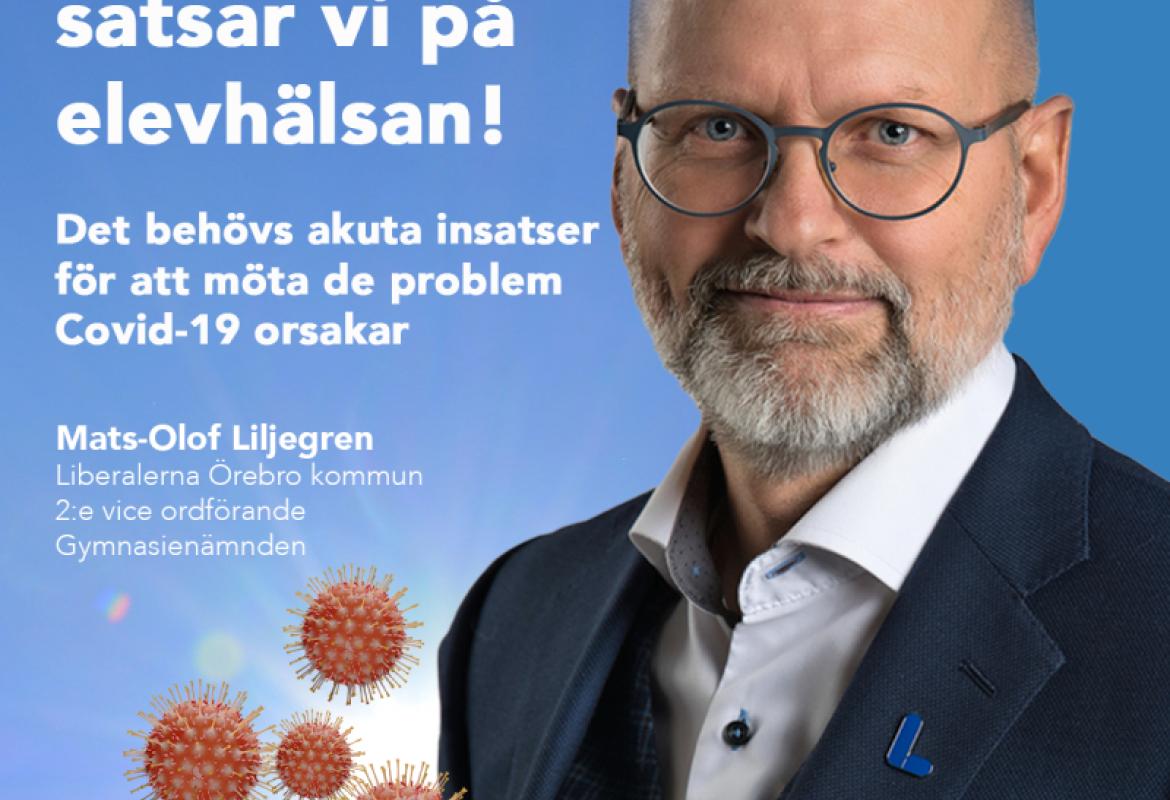 Mats-Olof Liljegren, Liberalerna Örebro kommun 2:e vice ordförande Gymnasienämnden