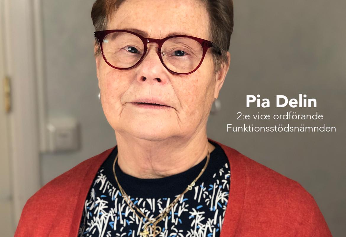 Pia Delin Liberalerna Örebro kommun 2:e vice ordförande Funktionsstödsnämnden
