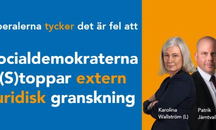 Liberalerna beklagar Socialdemokraternas John Johanssons förslag till beslut i BRT-frågan