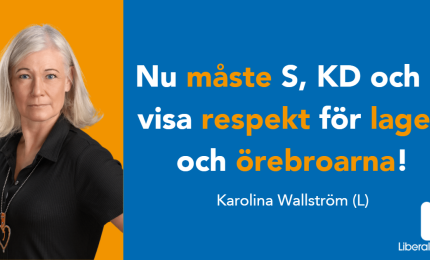 Kommunalråd Karolina Wallström (L)