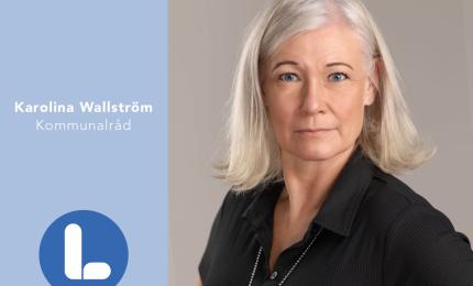 Kommunalråd Karolina Wallström (L)