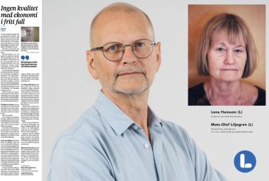 Mats-Olof Liljegren och Lena Hansson